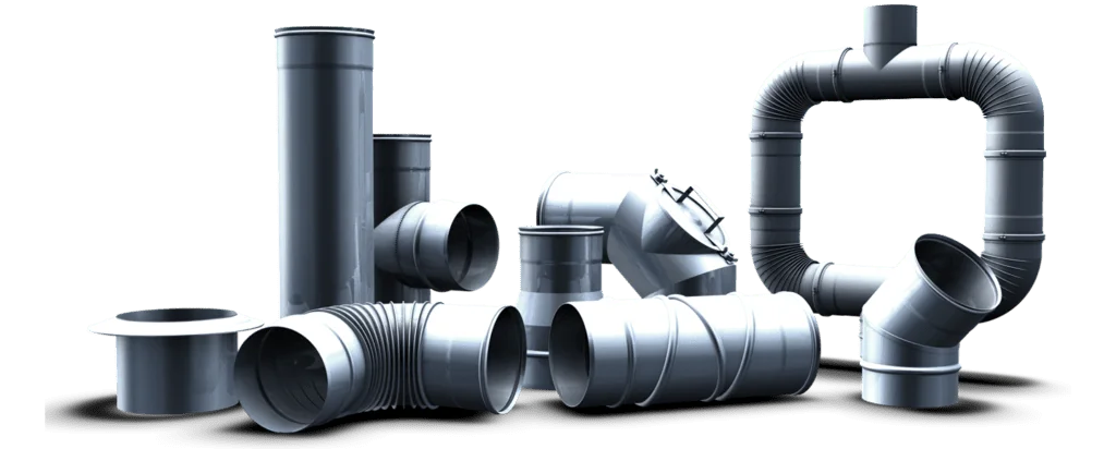 Aluminate fittings thickness 0.5 mm