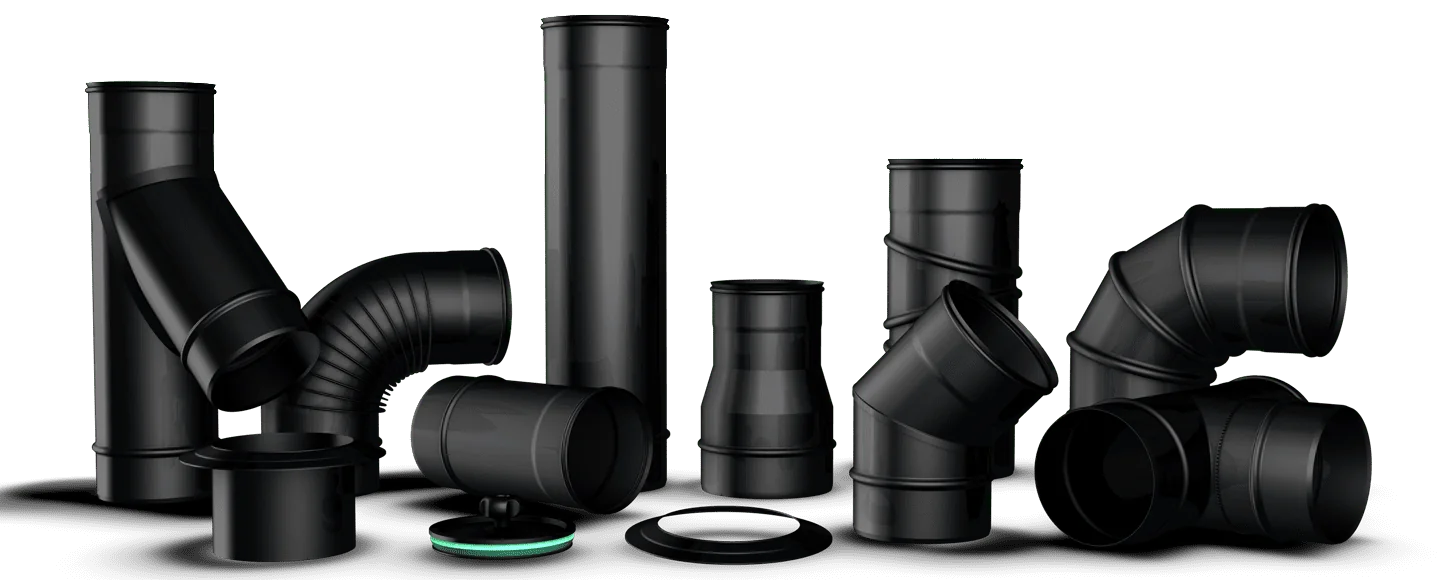 Priključni elementi od aluminata debljine 0.5 mm - OBOJENI