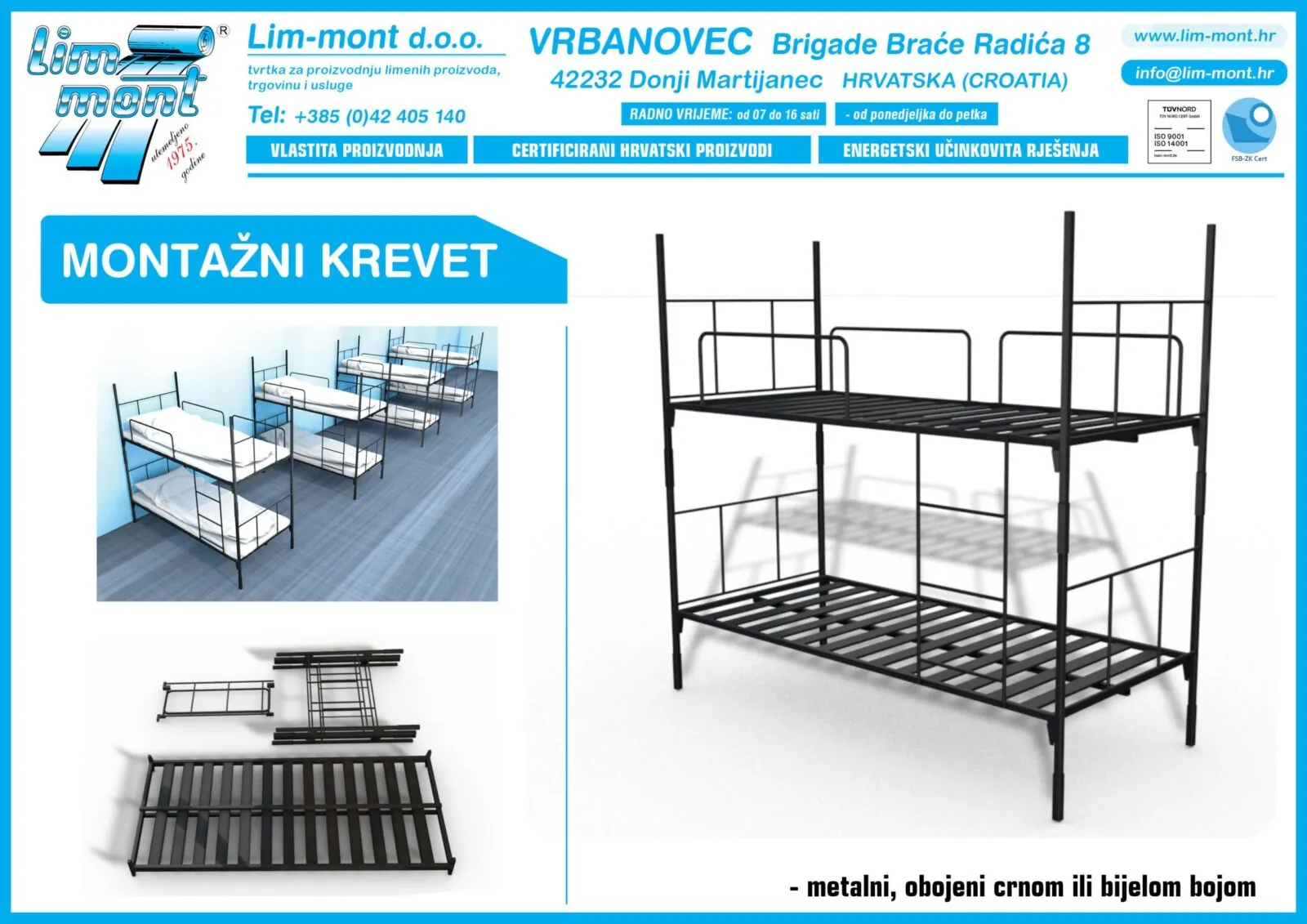 Montažni krevet