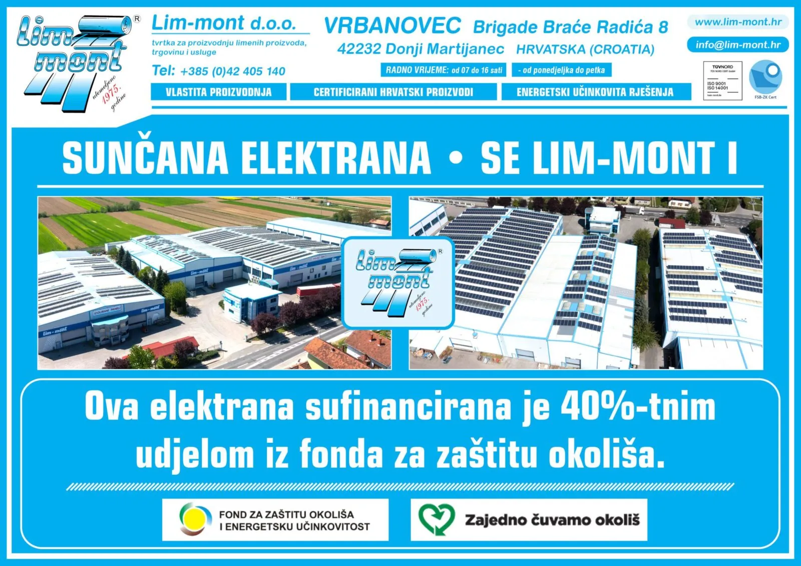 Sunčana elekrana - objava