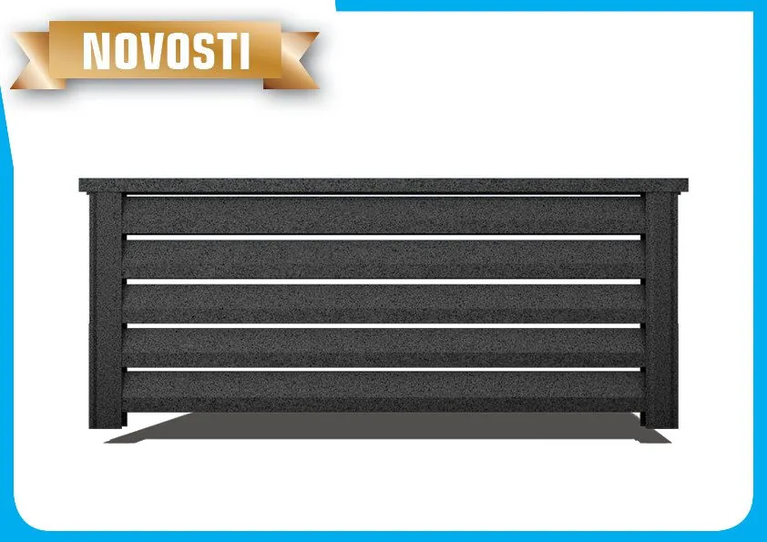 Ogradni panel iz fasadnog lima
