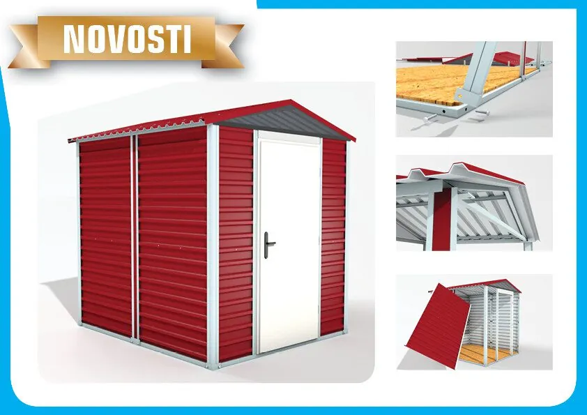 Upute za montažu – višenamjenski objekat – kućica