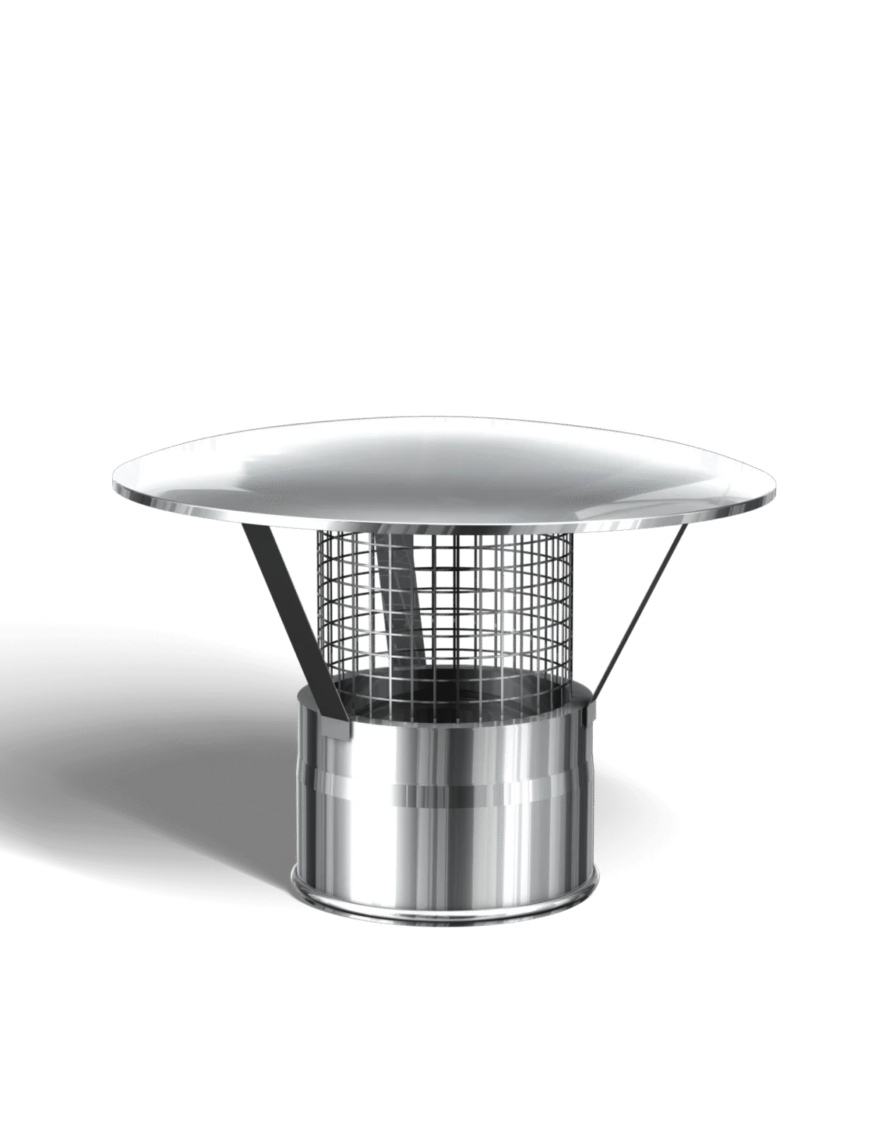 Rain cap with perforation