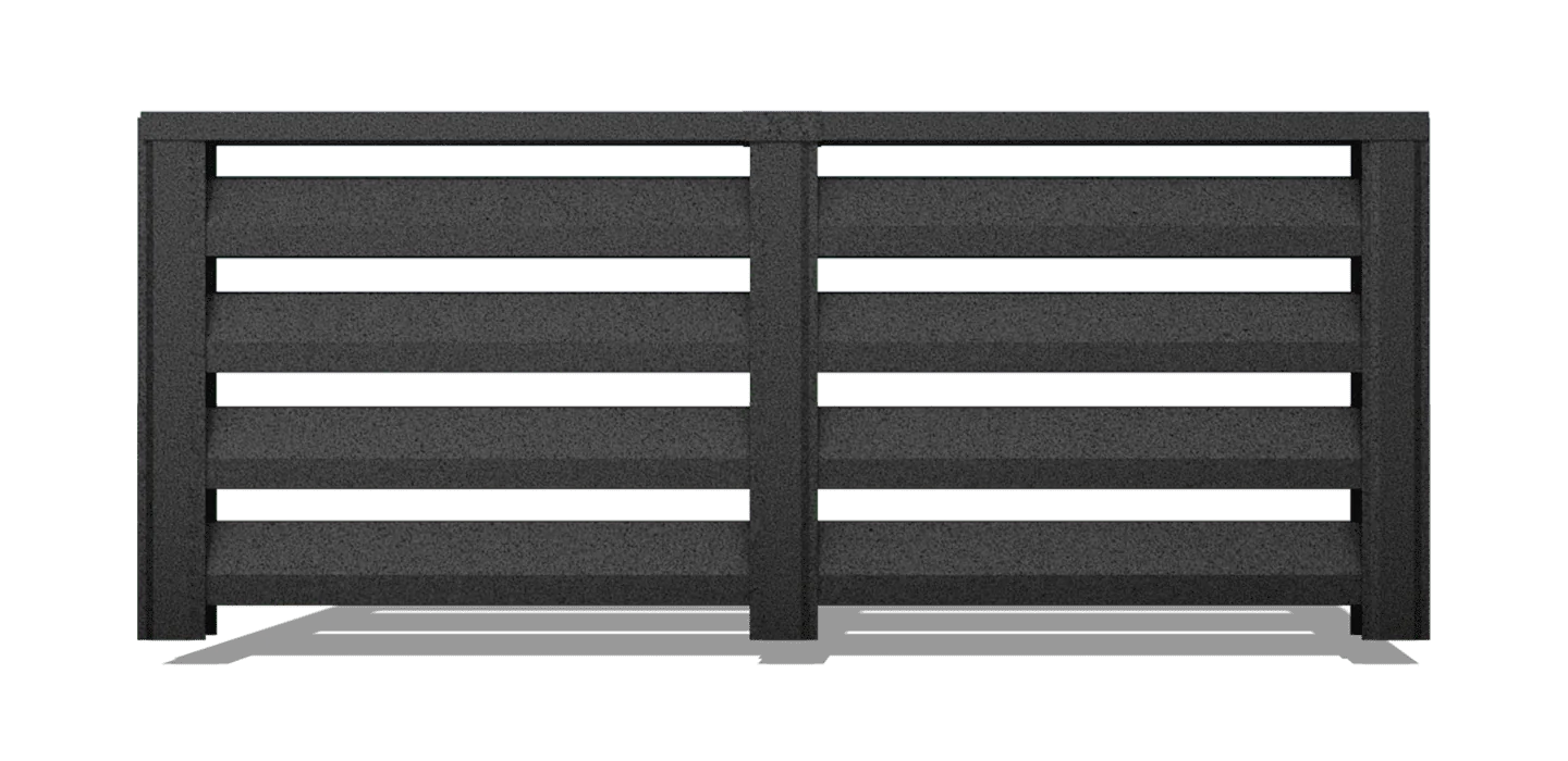 Ogradni panel iz fasadnog lima