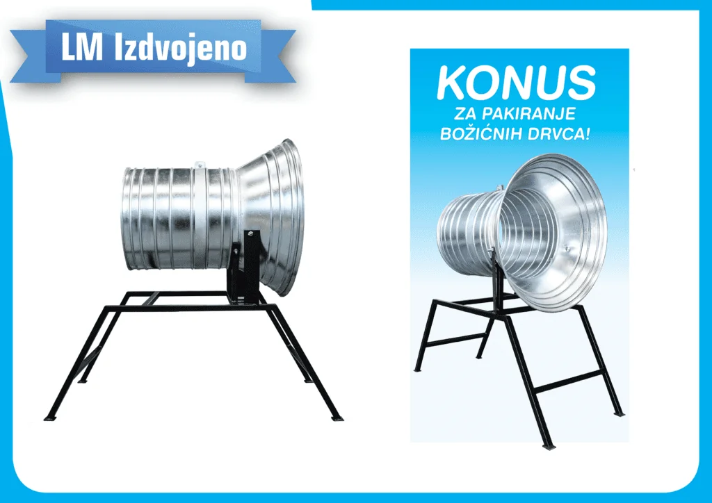 Naslovna KONUS Tulac za bor lim-mont