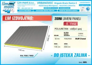 Zidni panel – 3. klasa