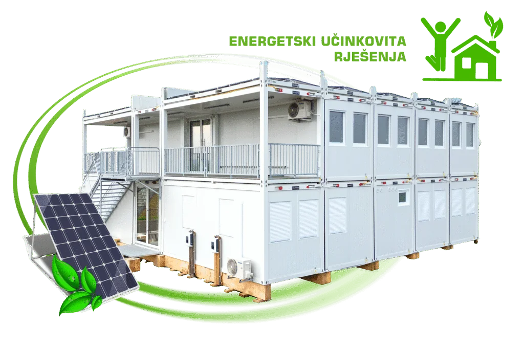 kontejnerski objekat sa solarnim panelima 1 lim-mont